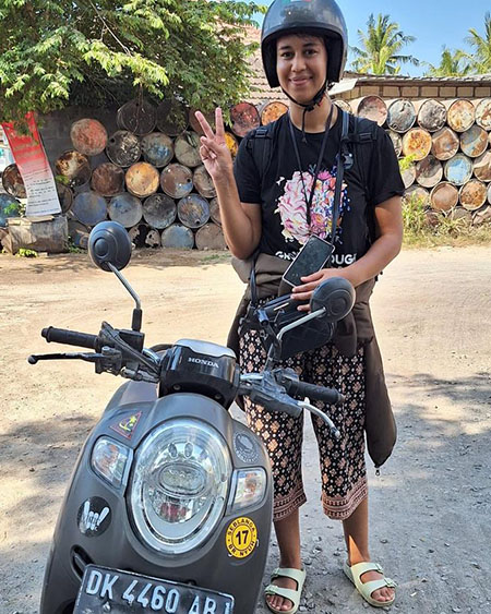 Nusa penida scooter rental