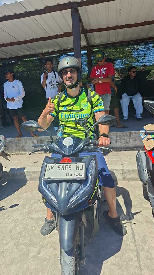 rent bike in nusa penida