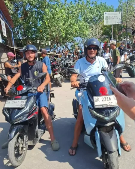 sewa motor murah nusa penida
