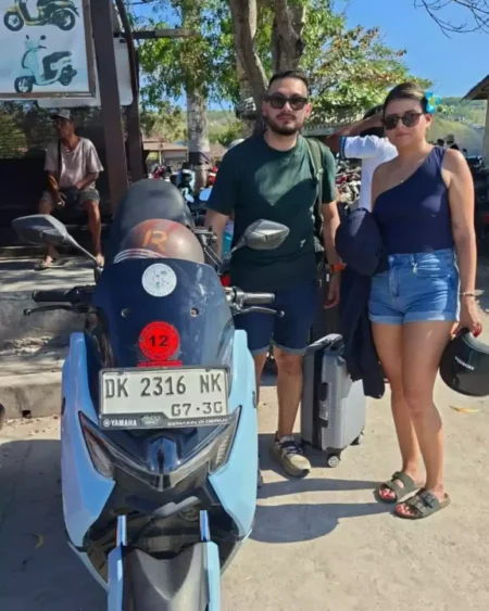 tempat sewa motor nusa penida